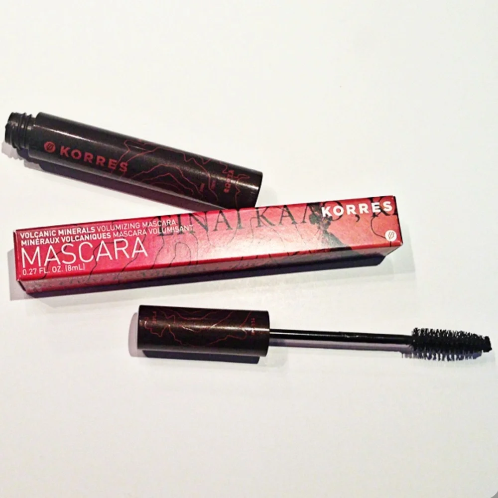 NEW Korres Volcanic Minerals Mascara Obsidian & Body Butter Guava